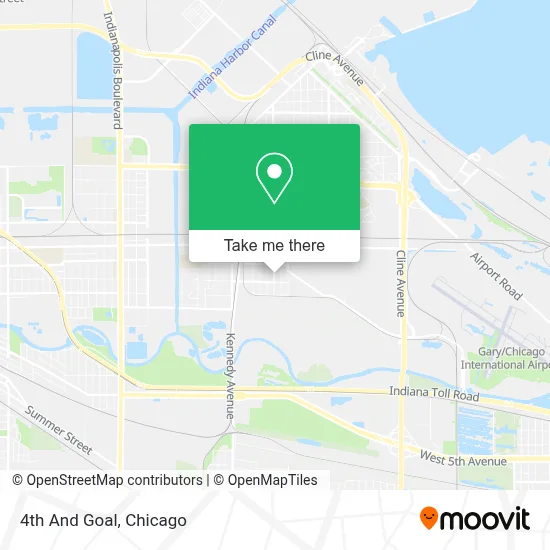 4th And Goal map