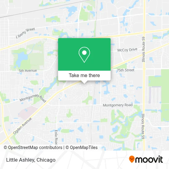 Little Ashley map