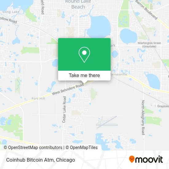 Coinhub Bitcoin Atm map