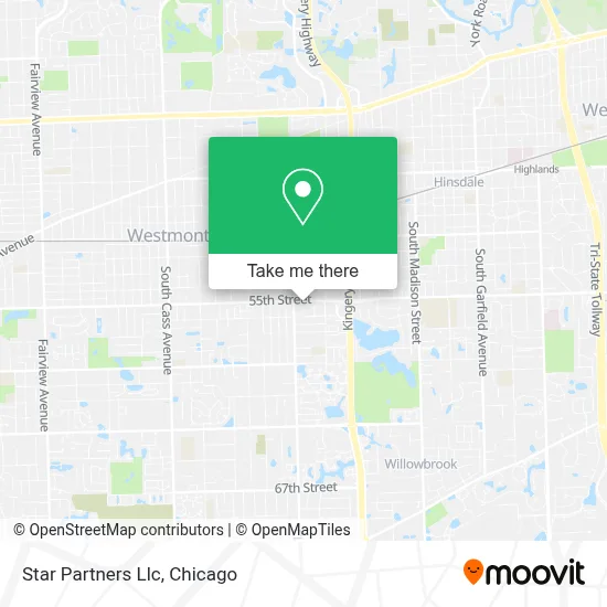 Star Partners Llc map