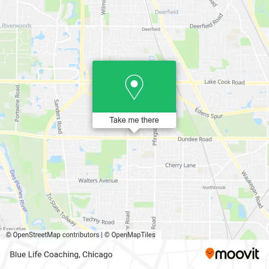 Blue Life Coaching map