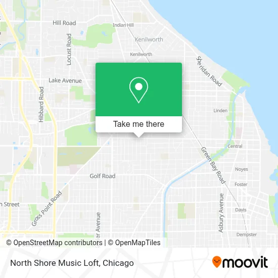 North Shore Music Loft map