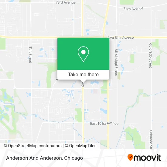 Anderson And Anderson map