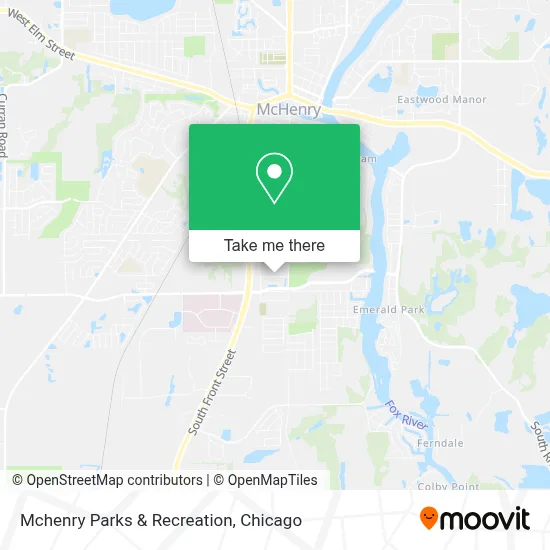 Mchenry Parks & Recreation map