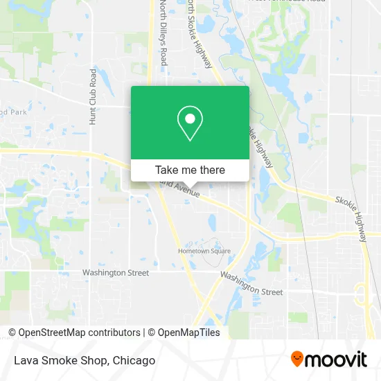 Lava Smoke Shop map