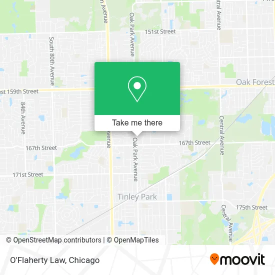 O'Flaherty Law map