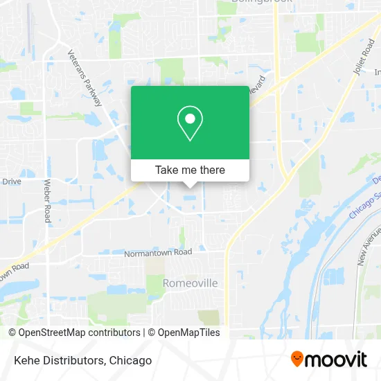 Kehe Distributors map