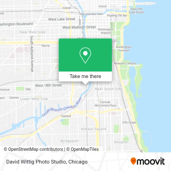 David Wittig Photo Studio map