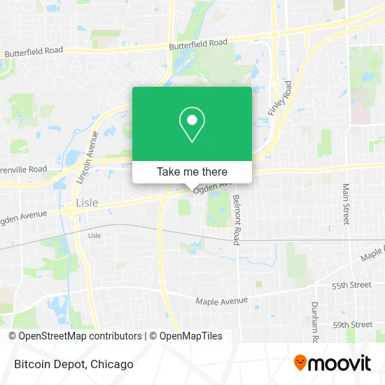 Bitcoin Depot map