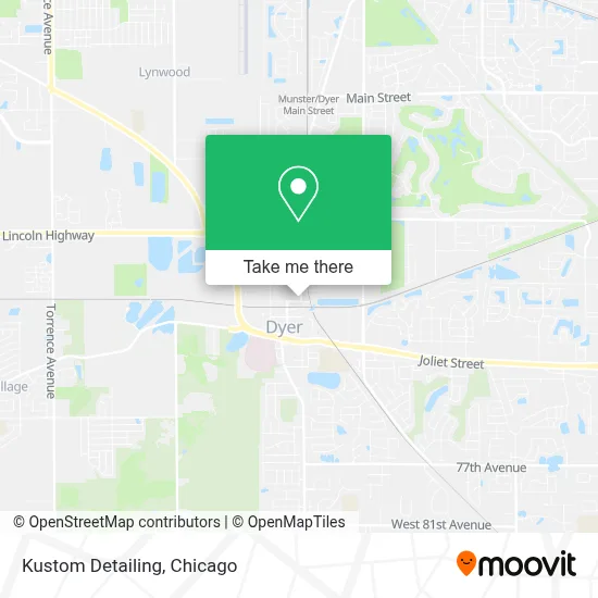 Kustom Detailing map