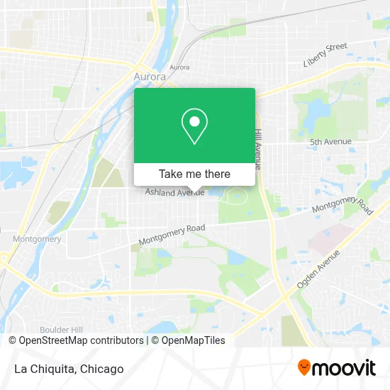 La Chiquita map