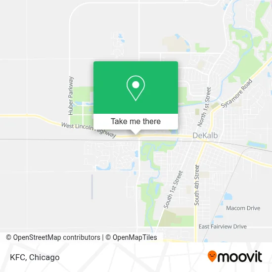 Kfc map