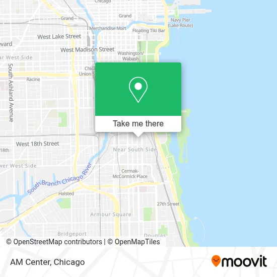 AM Center map