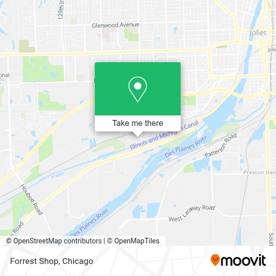 Forrest Shop map