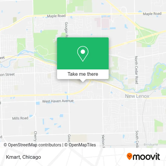 Kmart map