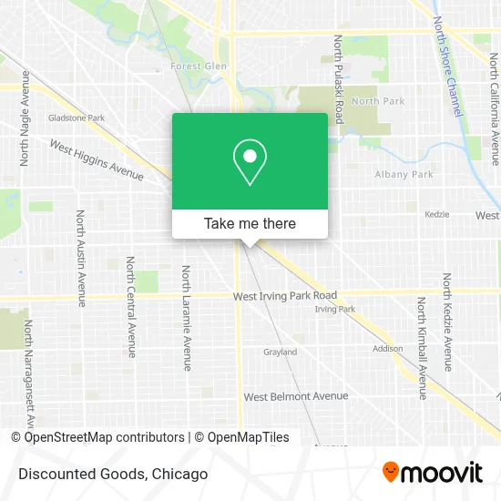Discounted Goods map