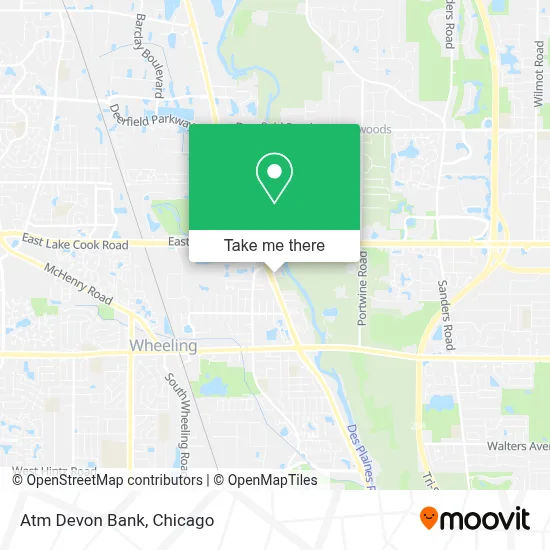 Atm Devon Bank map