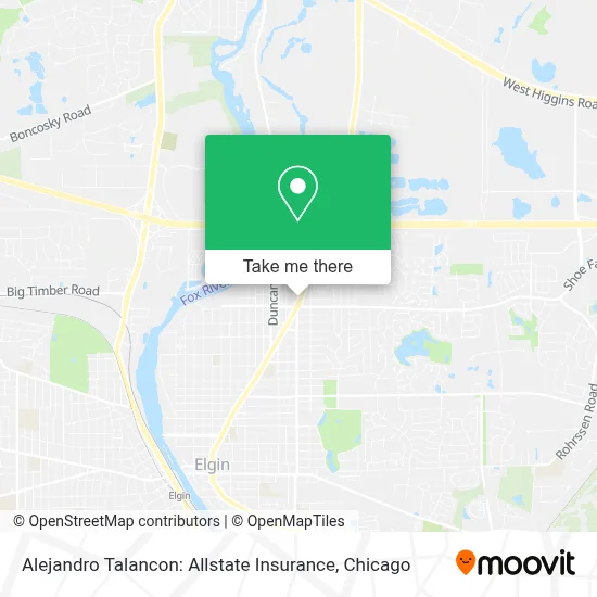 Alejandro Talancon: Allstate Insurance map