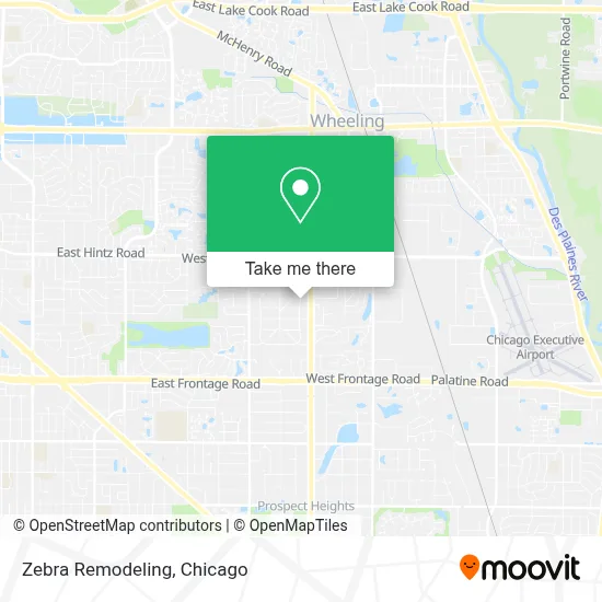 Zebra Remodeling map