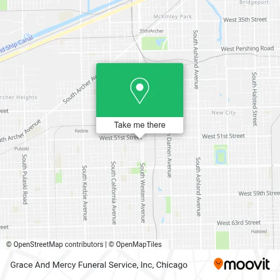 Grace And Mercy Funeral Service, Inc map