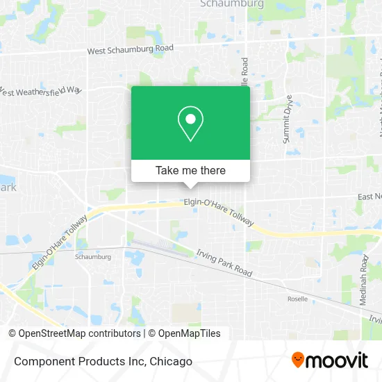 Component Products Inc map