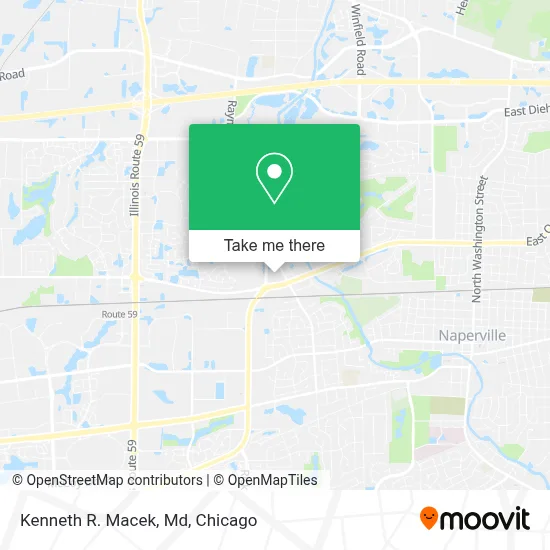 Kenneth R. Macek, Md map