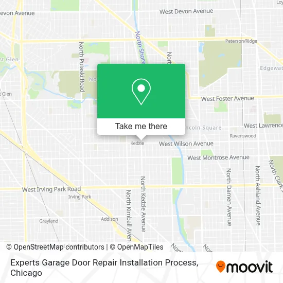 Experts Garage Door Repair Installation Process map