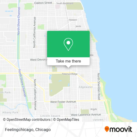 Feelingchicago map