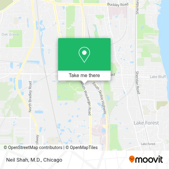 Neil Shah, M.D. map