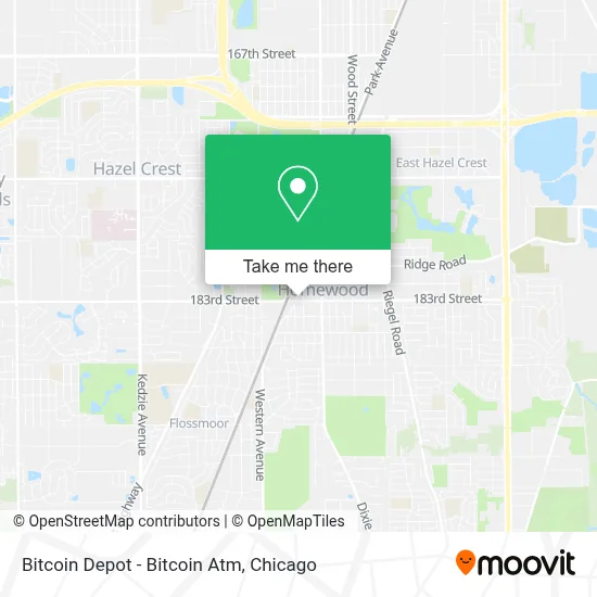 Bitcoin Depot - Bitcoin Atm map