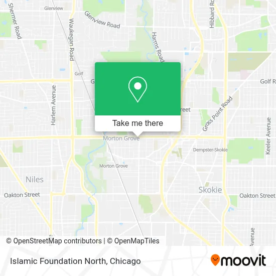 Islamic Foundation North map