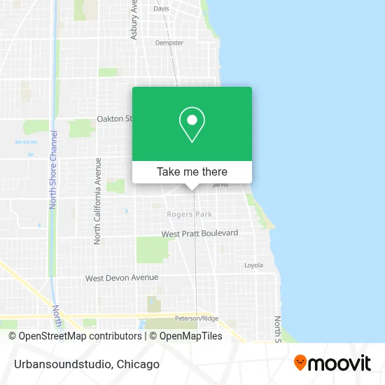 Urbansoundstudio map