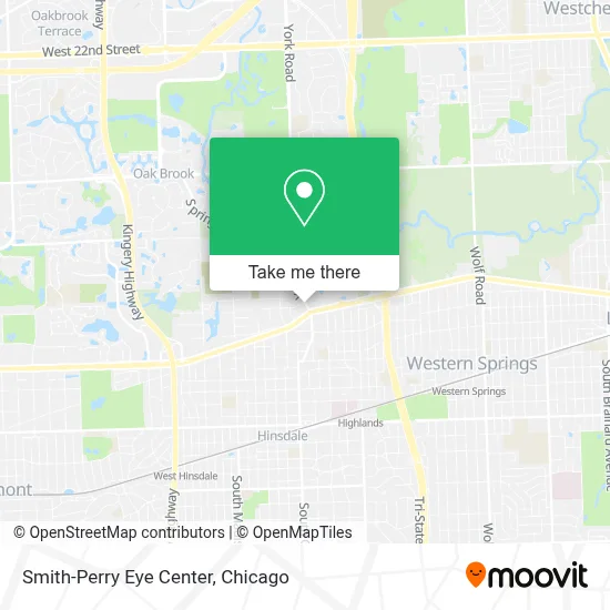 Smith-Perry Eye Center map