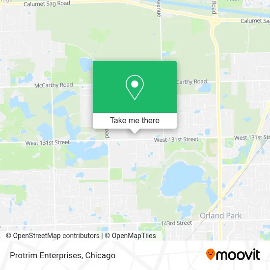 Protrim Enterprises map