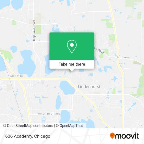 606 Academy map