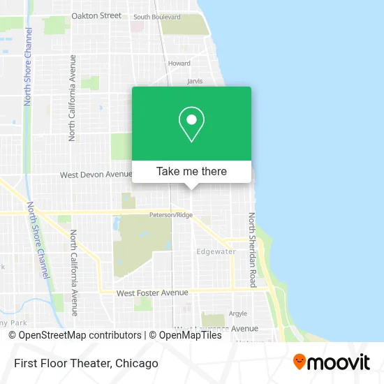 First Floor Theater map
