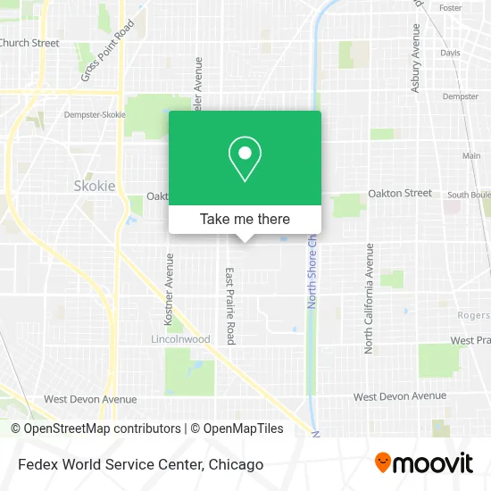 Fedex World Service Center map