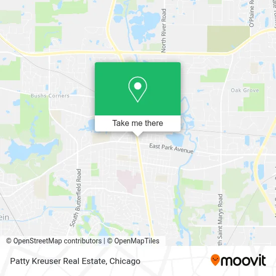 Patty Kreuser Real Estate map
