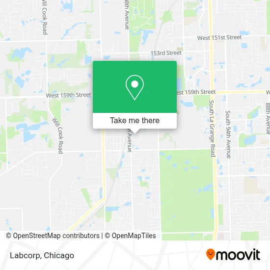 Labcorp map