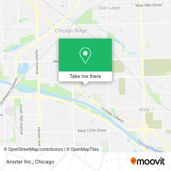 Anixter Inc. map