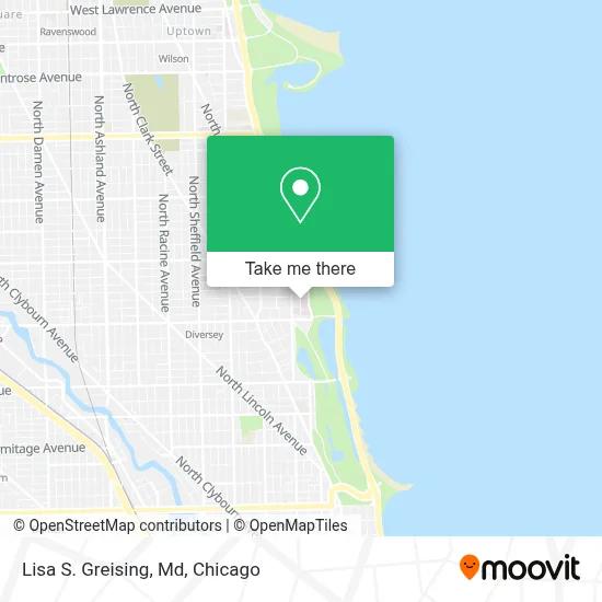 Lisa S. Greising, Md map