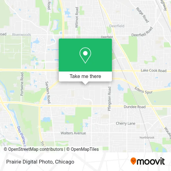 Prairie Digital Photo map