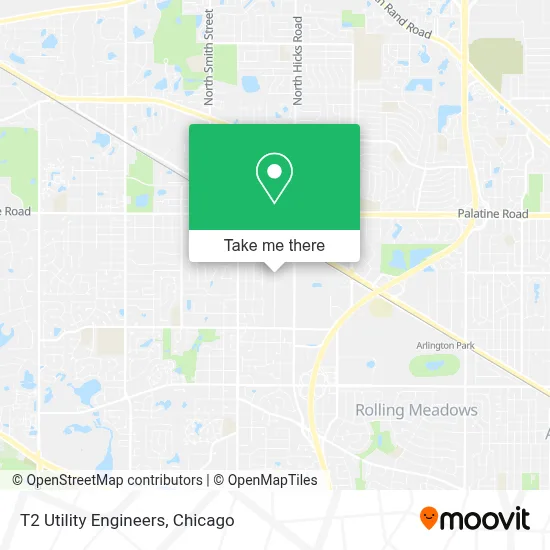 T2 Utility Engineers map
