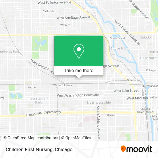 Children First Nursing map