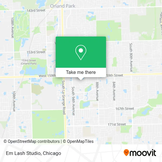Em Lash Studio map