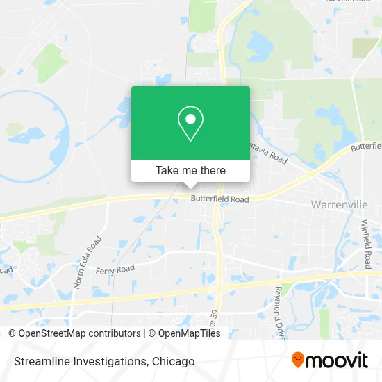Streamline Investigations map