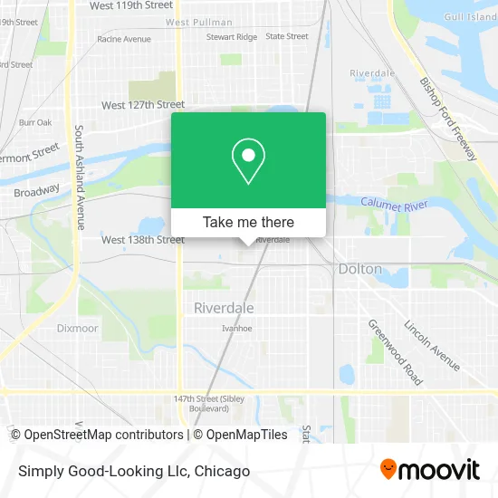 Simply Good-Looking Llc map