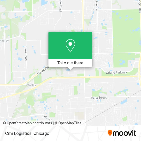 Cmi Logistics map