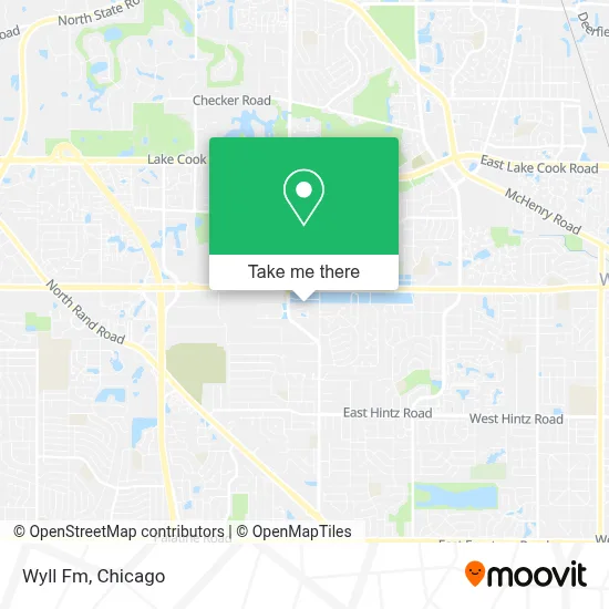 Wyll Fm map