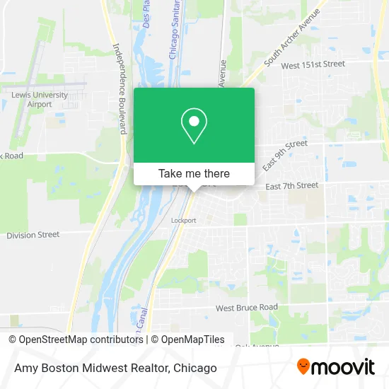Amy Boston Midwest Realtor map